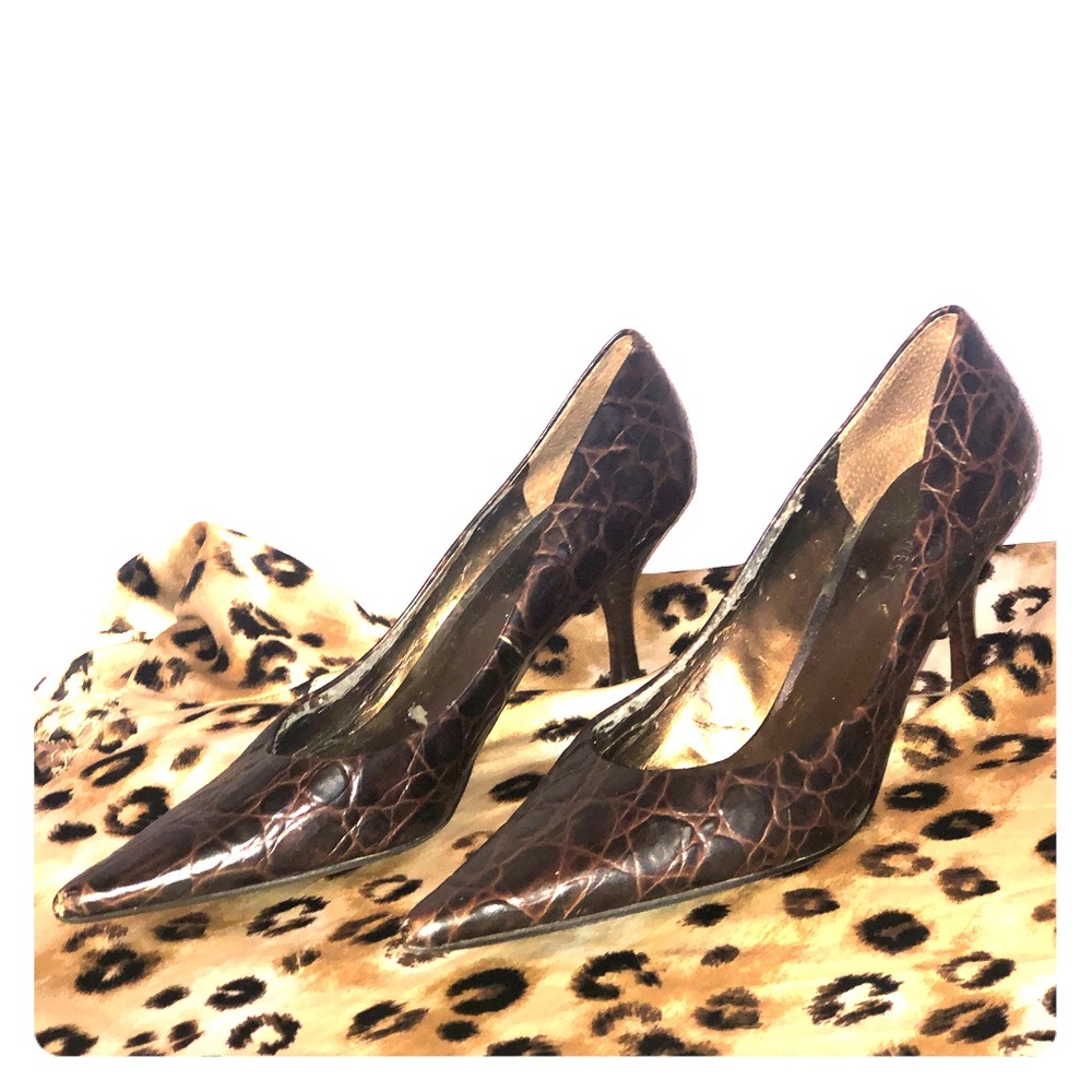 Nine West Gator Pumps